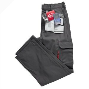 Portwest BizWeld FR Cargo Pants Grey Mens Small 30x31 Flame Resistant NFPA 2112